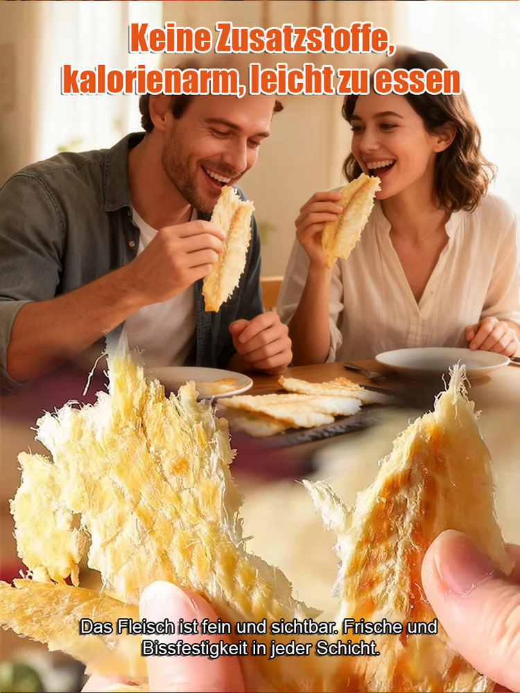 🍣【Importiert aus Hokkaido】Handgerissene, sofort verzehrbare Kabeljaufilets 🗾