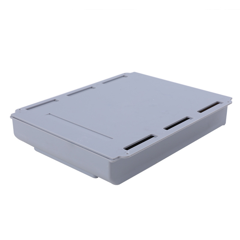 Unsichtbare Schubladen-Aufbewahrungsbox unter dem Tisch, Aufbewahrungsbox für Büroschreibwaren auf dem Schreibtisch, Aufbewahrungsbox für klebrige Kleinteile