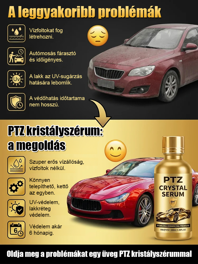Búcsú a gyakori és drága autómosástól! Ez a németországi nanospray repülőgépipar-minőségű grafénnel készül, amelynek részecskéi 100-szor kisebbek a hagyományos bevonatoknál! 🚀