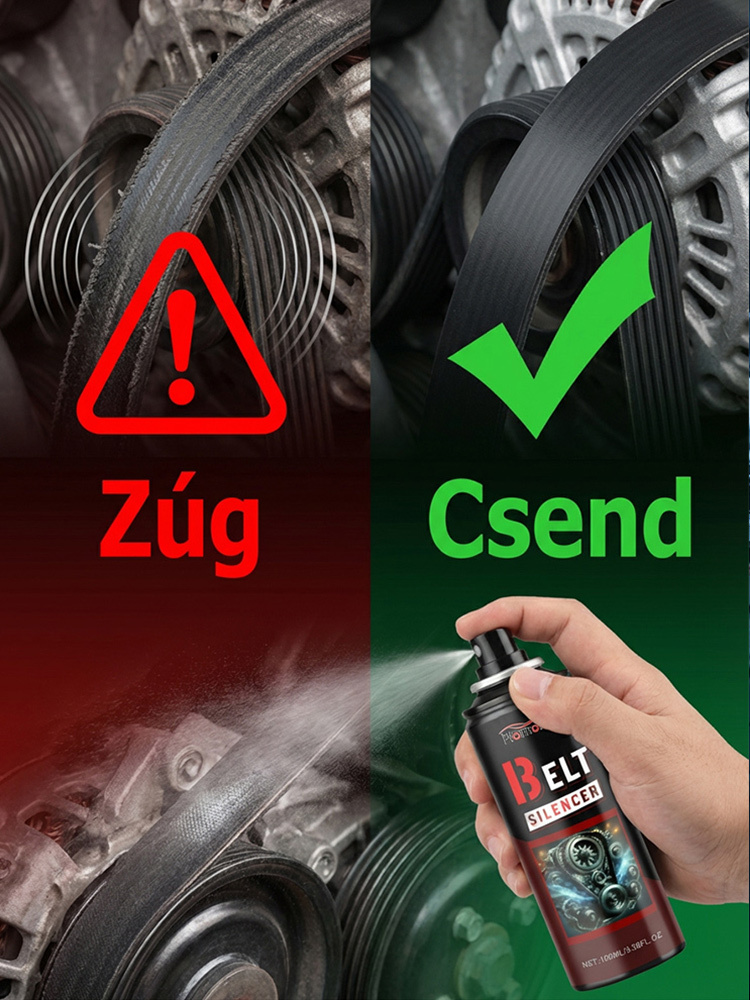 🚗🔧Forradalmi szíjtompító - hosszabbítsa meg autója élettartamát!