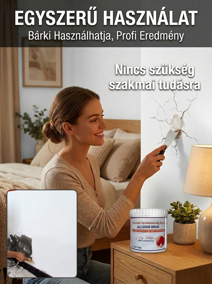 ✨Egy üveg megold mindent: fal repedések, leváló festék, nedvesség - könnyű javítás✨