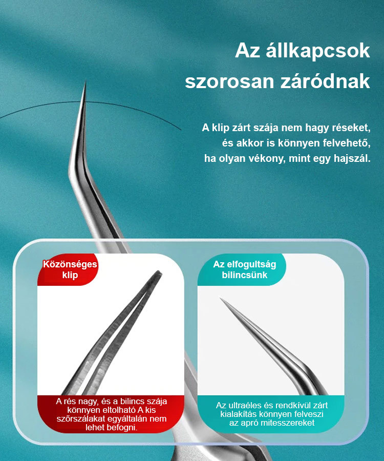 🔬Szuperpontosságú csipesz🧪Végleges blackhead eltávolító