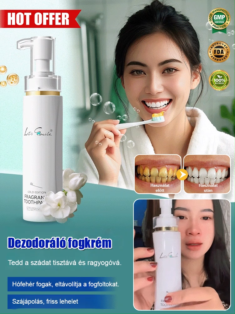 Ne hagyd, hogy a fogfolt elrontsa a mosolyodat!