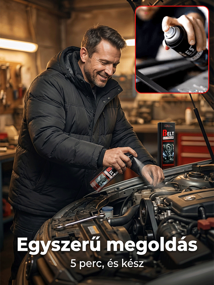 🚗🔧Forradalmi szíjtompító - hosszabbítsa meg autója élettartamát!
