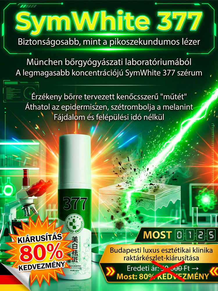 Egyetlen permet elegendő! 🌟 Hatoljon a bőr mélyére és könnyedén szabaduljon meg a makacs pigmentfoltaktól! 💥