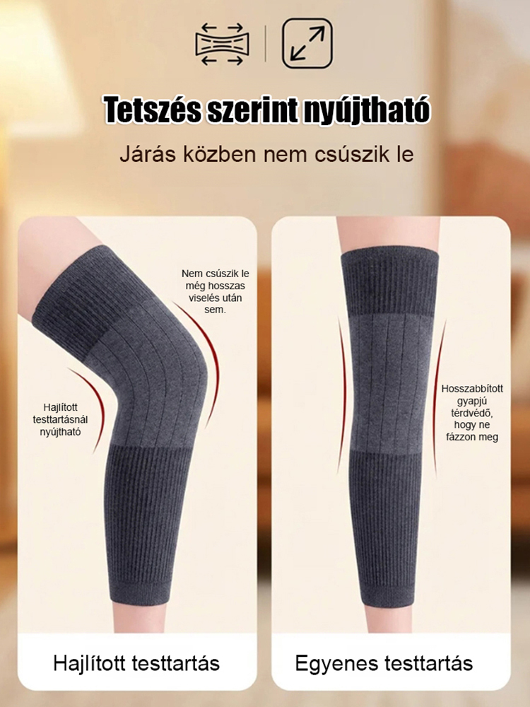 💡-60°C-os hidegtűrés, védi az ízületeket a fagyástól és fájdalomtól