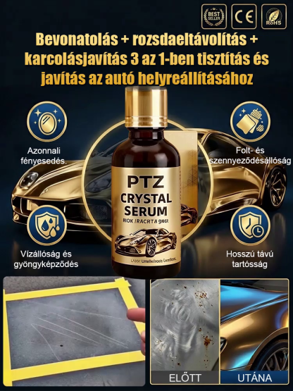Búcsú a gyakori és drága autómosástól! Ez a németországi nanospray repülőgépipar-minőségű grafénnel készül, amelynek részecskéi 100-szor kisebbek a hagyományos bevonatoknál! 🚀