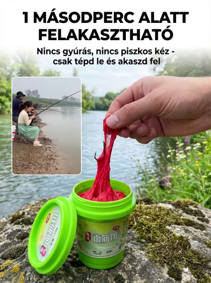 Gyúrásmentes, rendkívül erős és 50 méteres körzetből vonzza a halakat. 50% kedvezmény!✨