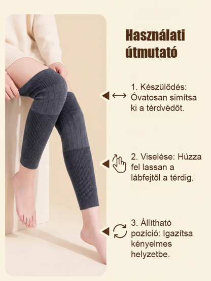 💡-60°C-os hidegtűrés, védi az ízületeket a fagyástól és fájdalomtól