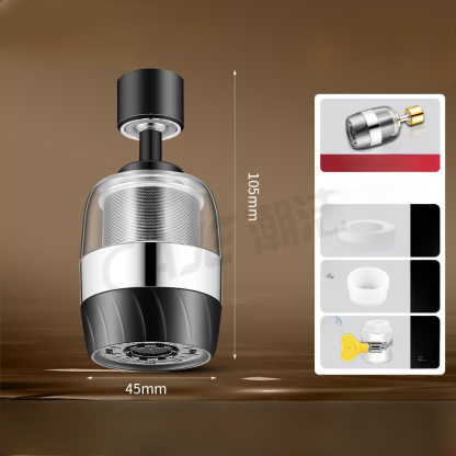 CE/NSF minősítés! 5 másodperc alatt tiszta víz, 99% baktériummentesítés és klórmentesítés💧