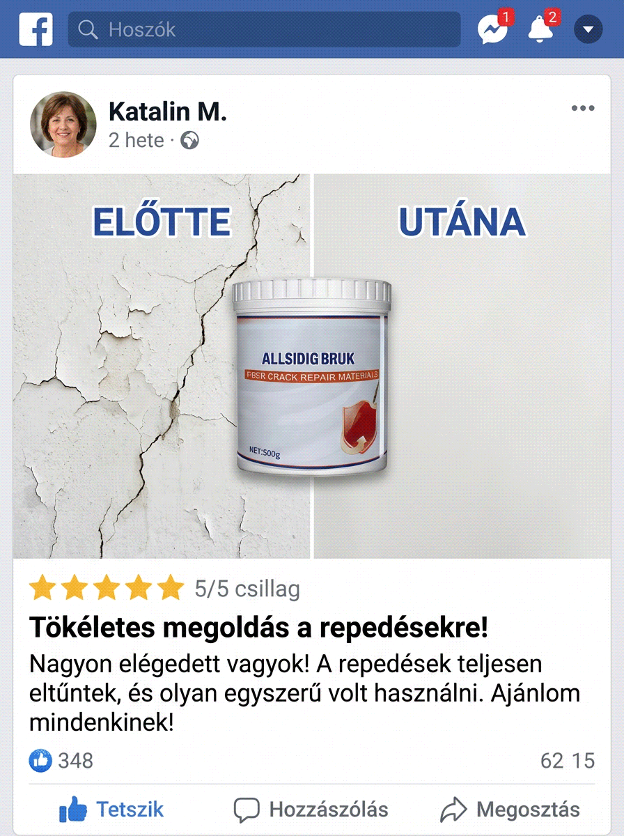 ✨Egy üveg megold mindent: fal repedések, leváló festék, nedvesség - könnyű javítás✨