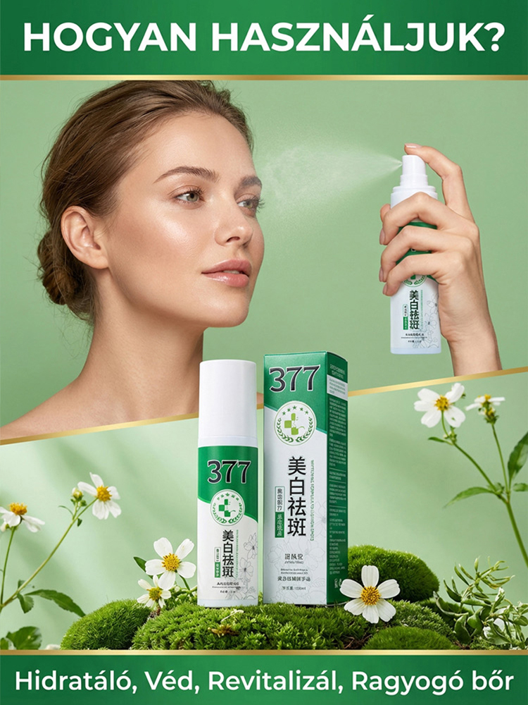 Egyetlen permet elegendő! 🌟 Hatoljon a bőr mélyére és könnyedén szabaduljon meg a makacs pigmentfoltaktól! 💥
