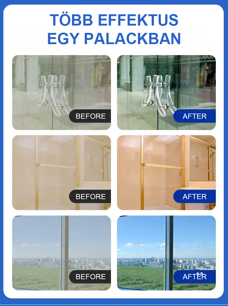 💡Kiválóan hatékony a foltok eltávolításában és erőteljesen fertőtlenít, így fürdőszobája vadonatújnak tűnik.