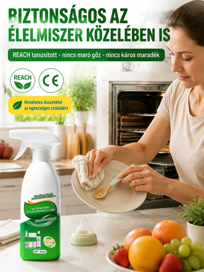 ✨ Többfunkciós Bioenzimes Tisztítóspray – A Zsíroldás És Mészvíz Új Generációja!