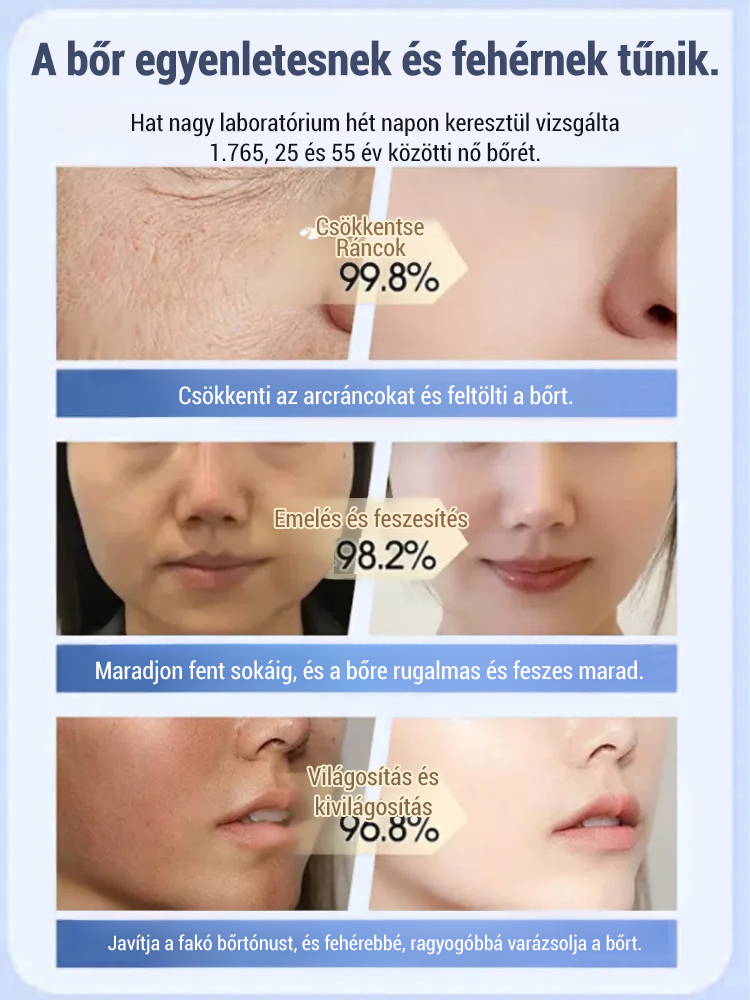 Halványító és ránctalanító finom arckrém