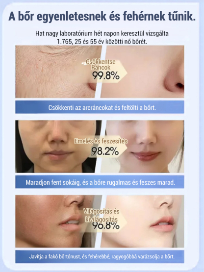 Halványító és ránctalanító finom arckrém