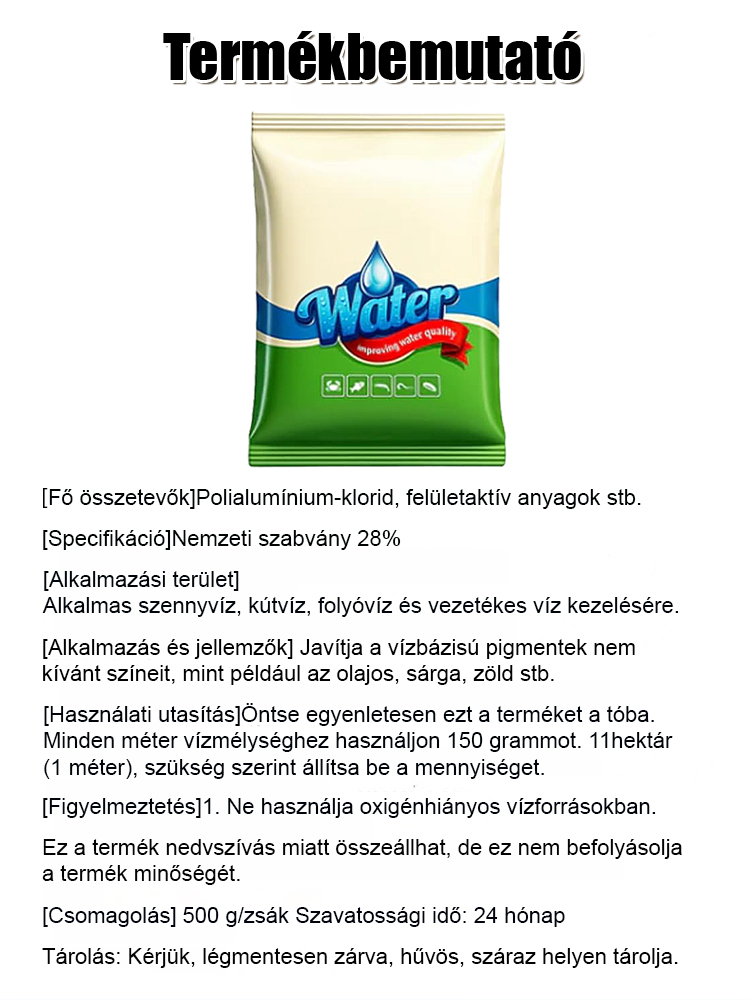 Egy zsák tíz hold: Környezetbarát vízkezelő, kifejezetten hal- és garnélarák-tenyésztéshez!