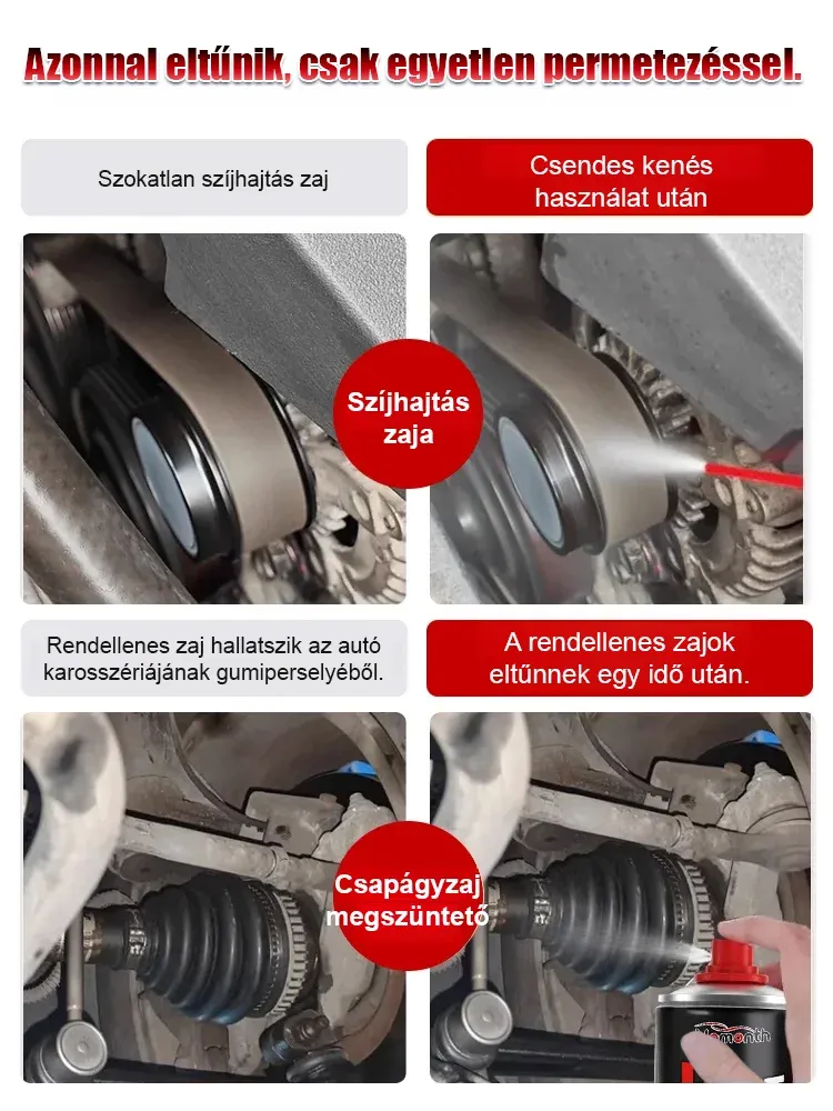 🚗🔧Forradalmi szíjtompító - hosszabbítsa meg autója élettartamát!