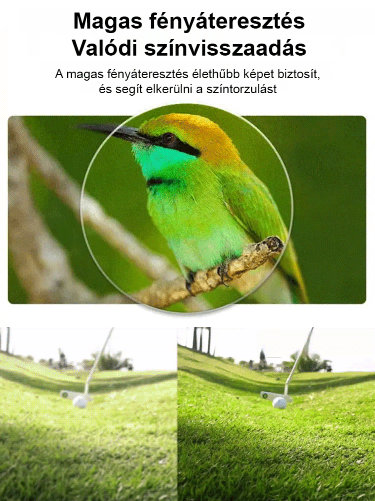  [Német Orvosi Technológia] Intelligens Színváltós és Kékfény-szűrős Szemüveg