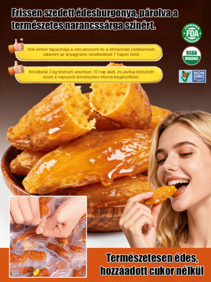 ✨Ők "természetes inzulinnak" hívják 🍠 Ezek a cukormentes, Észak-Karolina államból származó édesburgonyák.