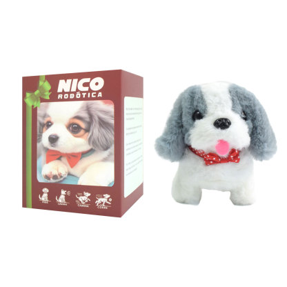 🎁 Növekedő gyerekek vidám társa: Plüss AI intelligens kutyajáték