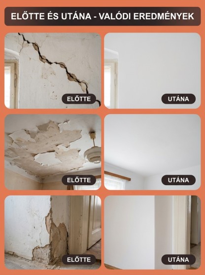 ✨Egy üveg megold mindent: fal repedések, leváló festék, nedvesség - könnyű javítás✨