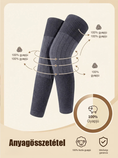 💡-60°C-os hidegtűrés, védi az ízületeket a fagyástól és fájdalomtól