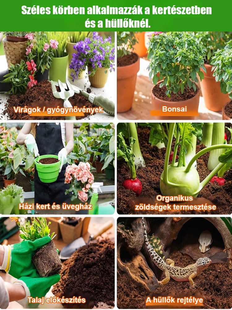 🌿Erősítse a gyökérzet vitalitását és oldja meg a növények tápanyaghiányának problémáját