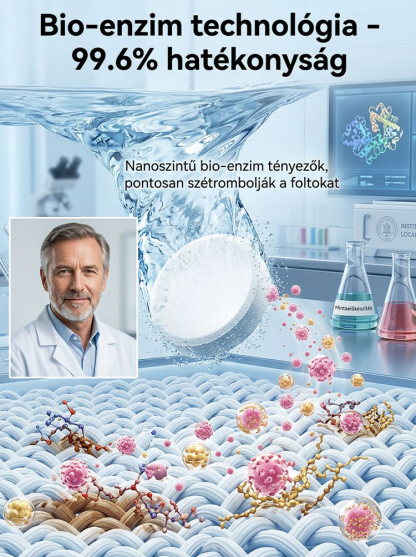🧼Egy törlés, ami minden szennyeződést eltávolít, többfunkciós,🧹 nagy hatékonyságú tisztító tabletta (olaj, vízkő, penész - mindent egy tablettával)