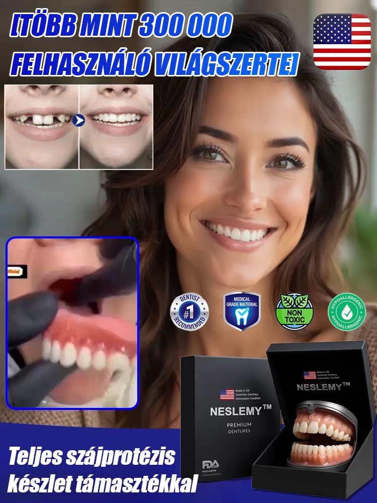 🦷 Soha nem esik ki fogbeültetés evés közben – a német csontváz-támogatási technológia 🔥 Visszanyert fiatalkori harapóerő