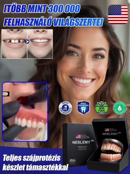 🦷 Soha nem esik ki fogbeültetés evés közben – a német csontváz-támogatási technológia 🔥 Visszanyert fiatalkori harapóerő