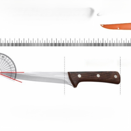 Vágd át a vasat, mint a vajat - professzionális séfek által használt kovácsolt kés 🔪20 éves minőségi garancia ⚔️