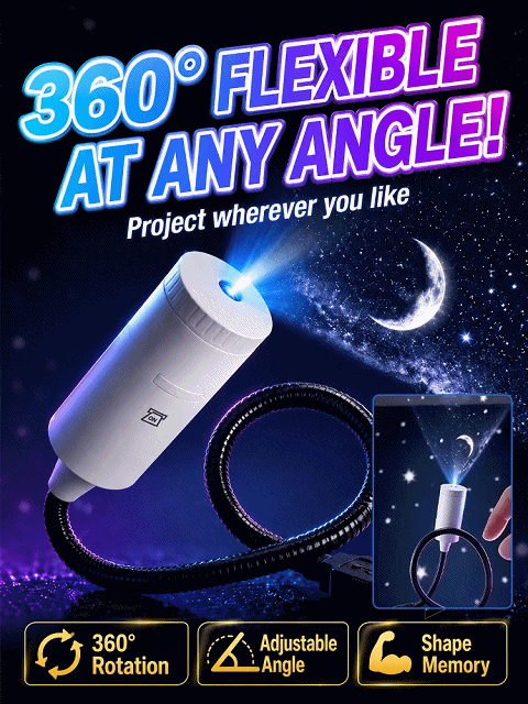 ✨ Bring the universe into your bedroom! The ultimate starlight lamp for magical moments 🌌