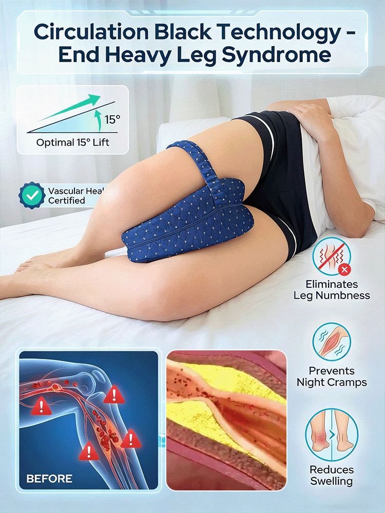 Joint pain relief correcting leg pillow