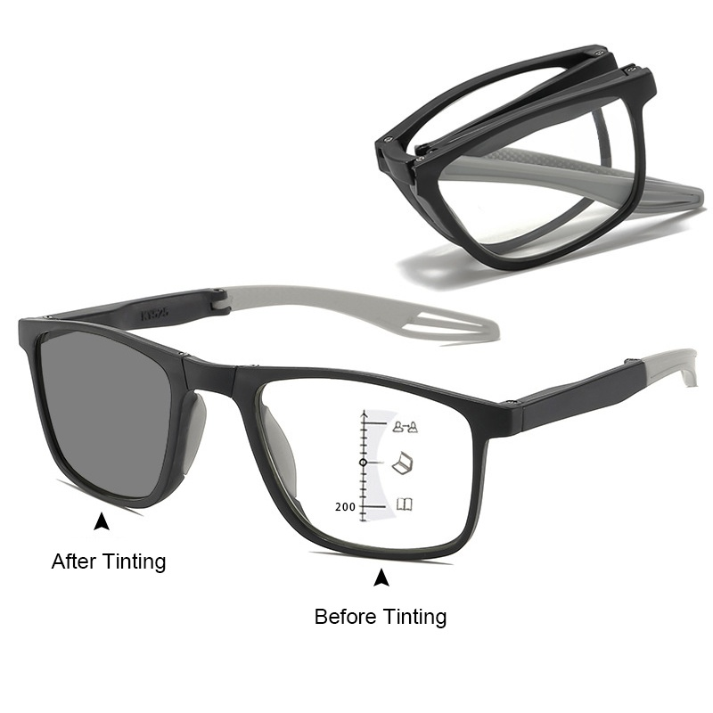 Ultra-light comfortable anti-blue light folding reading glasses