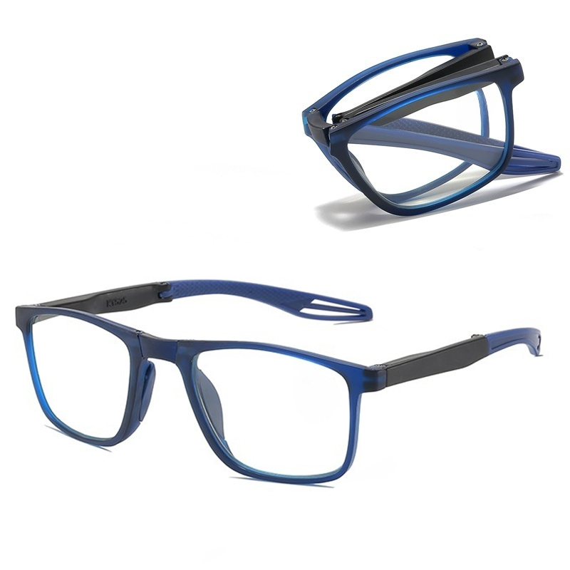 Ultra-light comfortable anti-blue light folding reading glasses