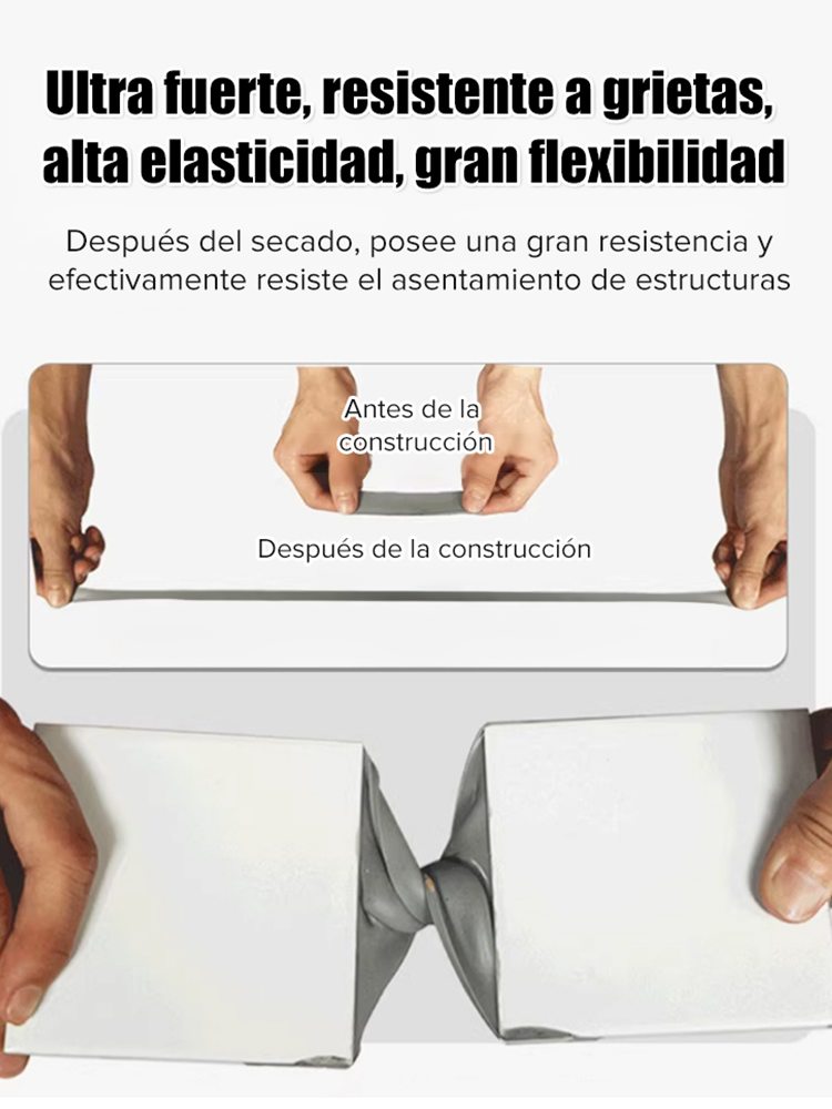 🛡️50-Year Warranty, Never Crack Again! Self-Leveling Sealant 🏢 Concrete Roads and Roofs, Strong Adhesion 🔨