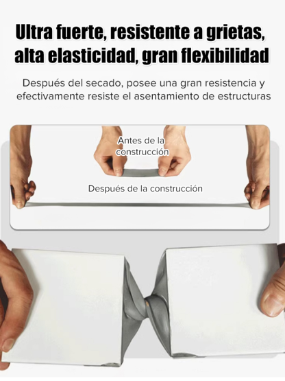 🛡️50-Year Warranty, Never Crack Again! Self-Leveling Sealant 🏢 Concrete Roads and Roofs, Strong Adhesion 🔨