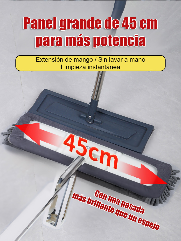 🚀 The Ultimate Flat Mop Game-Changer: Double Your Cleaning Efficiency! 🌟