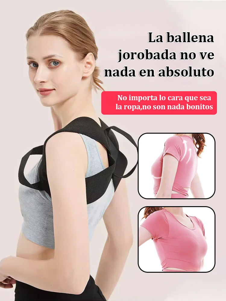 ✨Celebrity-style square shoulders in seconds! Instantly stretch and look taller 💃 Invisible posture corrector 🔥