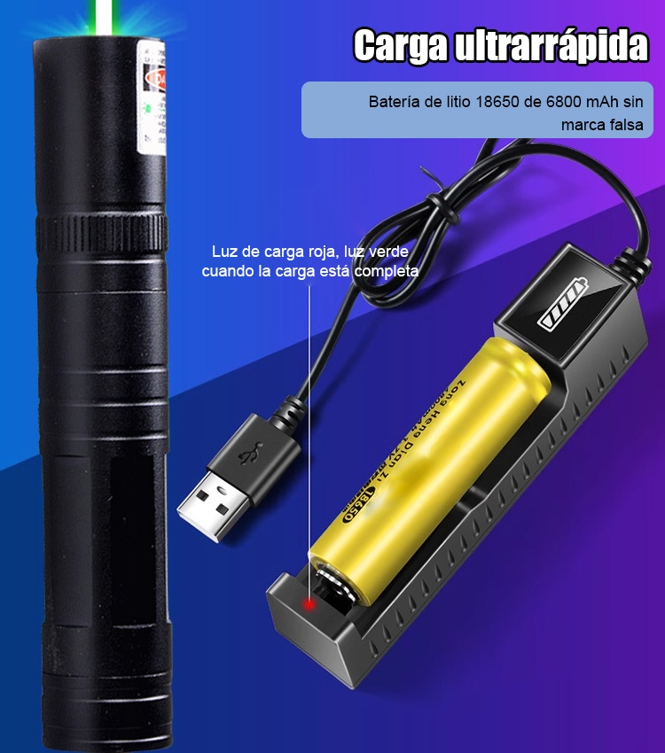 Mega powerful green light pen 🔦Illuminates up to dozens of kilometers 🏢Can heat up to 500 degrees