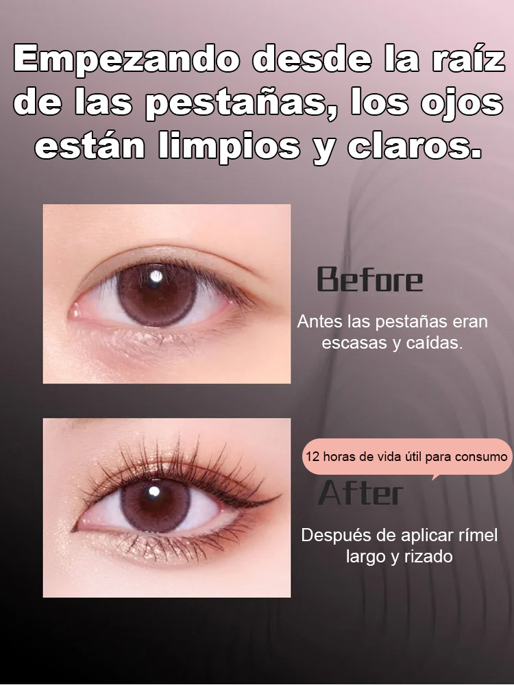 Instant long and dense lashes. Say goodbye to clumping, only perfection ✨