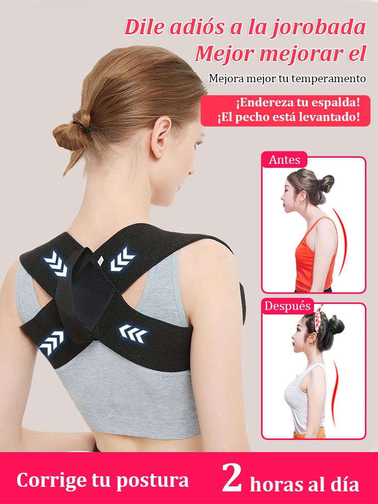 ✨Celebrity-style square shoulders in seconds! Instantly stretch and look taller 💃 Invisible posture corrector 🔥