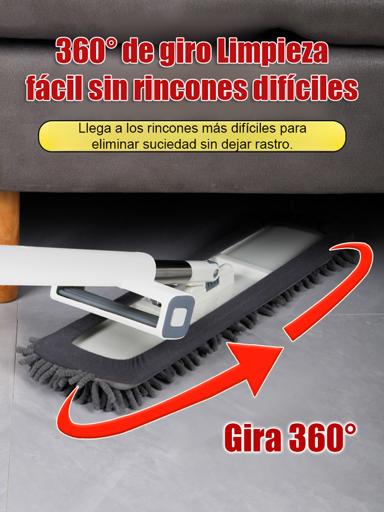 🚀 The Ultimate Flat Mop Game-Changer: Double Your Cleaning Efficiency! 🌟