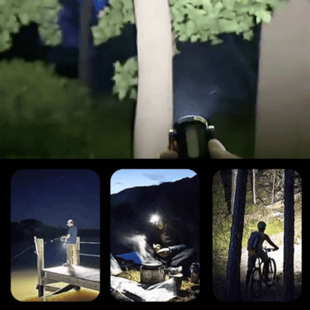 🚨【Todo en Uno】Linterna SOS de Emergencia 💡 Luz Intensa / Suave / Estrobo. ¡Ideal para cualquier situación!