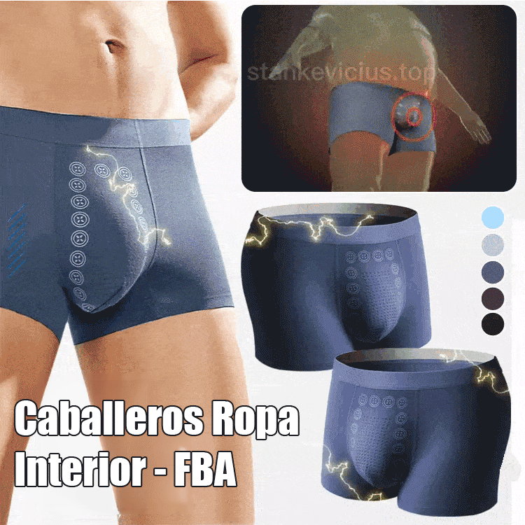 Imported Magnetic Therapy Men's Underwear: 24-Hour Magnetic Boost ⚡️ Unleash Your Inner Strength and Vitality 💪