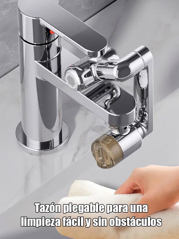 🚰360° Rotating Faucet + Dual Water Flow, German Engineering with All-Copper Interfaces