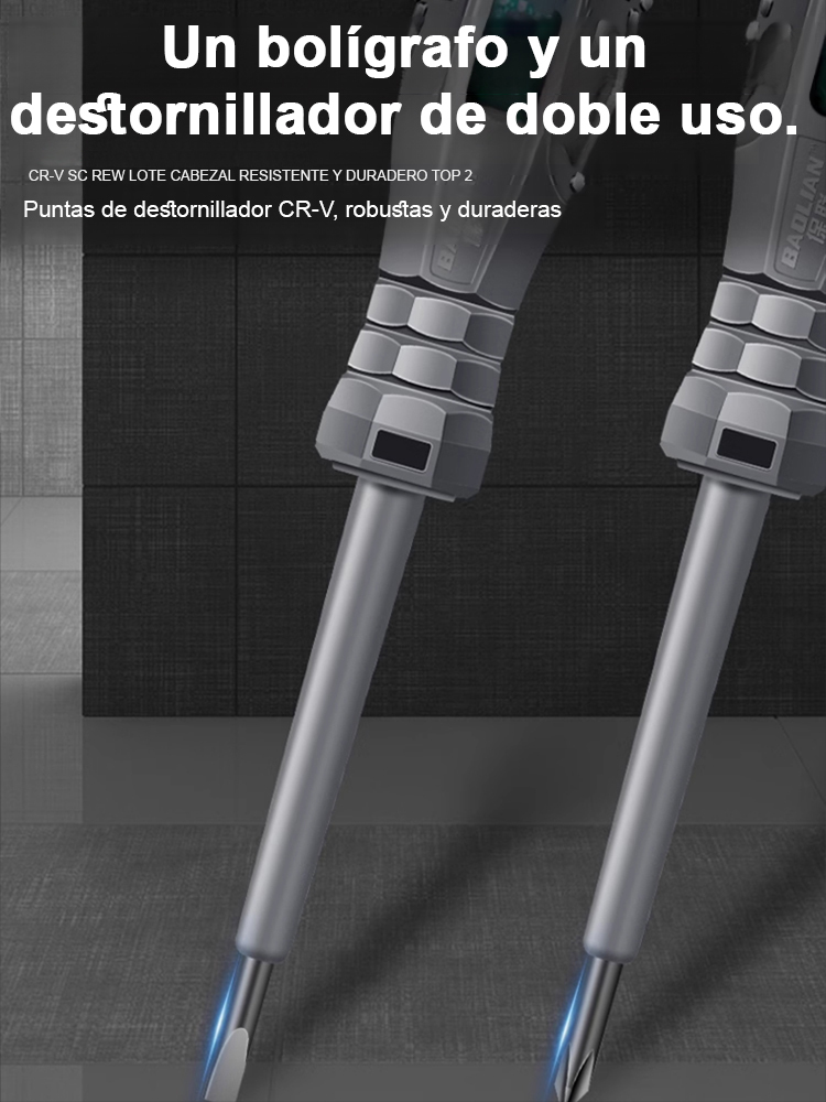 Powerful Multifunctional Screwdriver Tester 🛠️ Electric Circuit & Screw Twisting 2-in-1 ⚡️