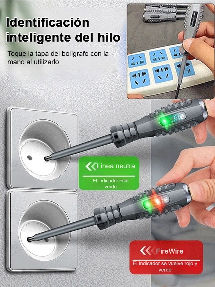 Powerful Multifunctional Screwdriver Tester 🛠️ Electric Circuit & Screw Twisting 2-in-1 ⚡️