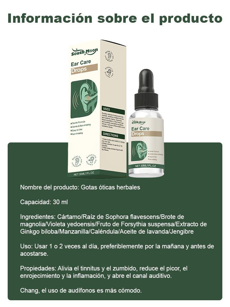 Gentle plant-based formula that soothes ear discomfort and maintains hygiene🌿